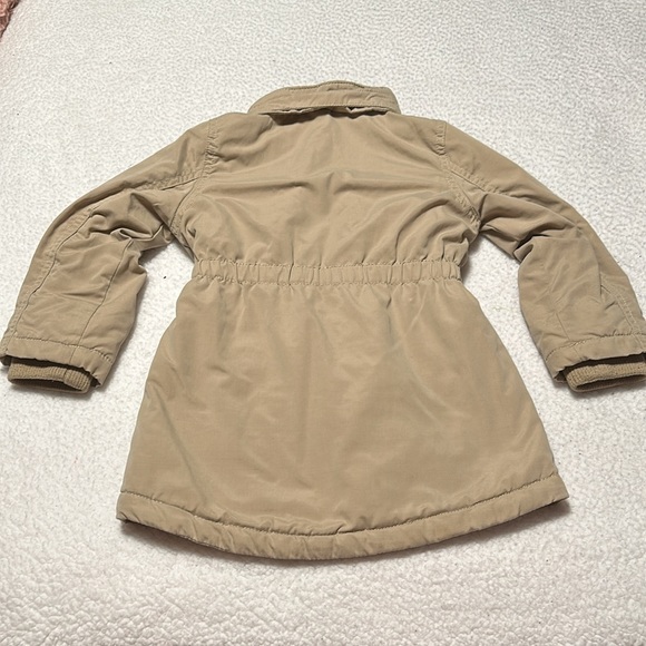 Little Girls H&M Tan Coat, EUC, Size 3-4Y - Picture 8 of 8